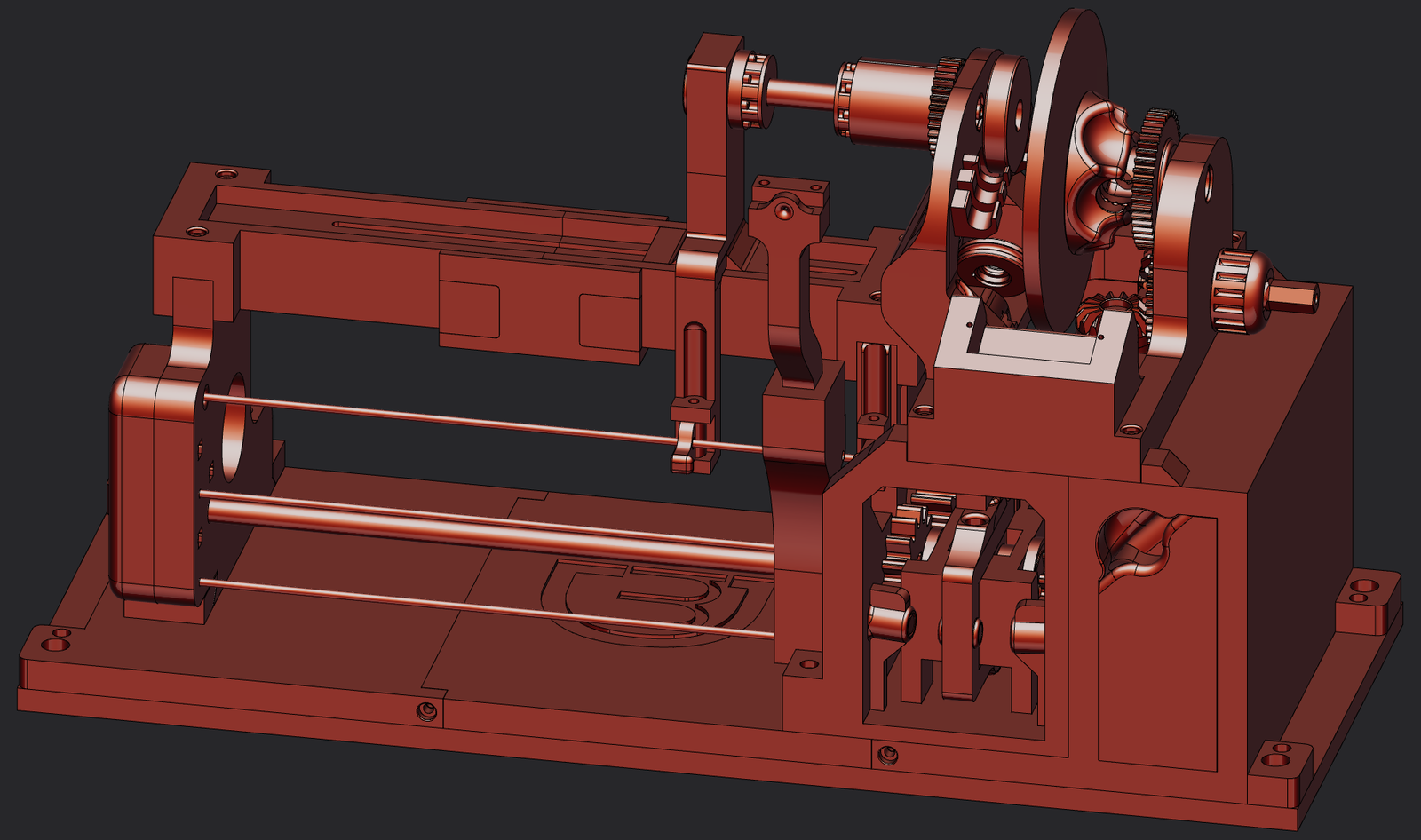 Coil Winding Machine 3D Model